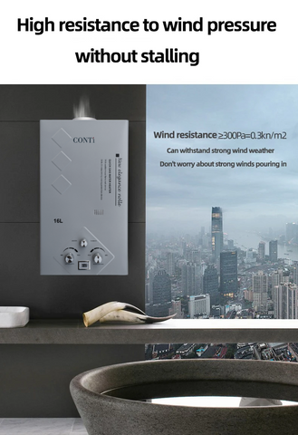 CONTi Gas Water Heater 16L